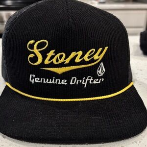 Volcom Black and Yellow Cap